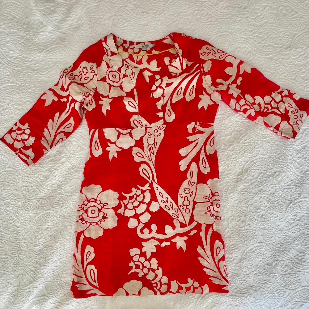 Boden casual linen tunic shift - Picture 2 of 7